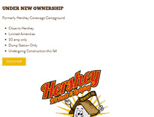 Tablet Screenshot of hersheyconewago.com